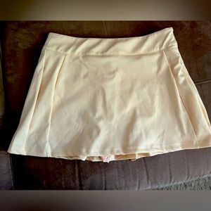 Cream Athletic skirt - Never Worn